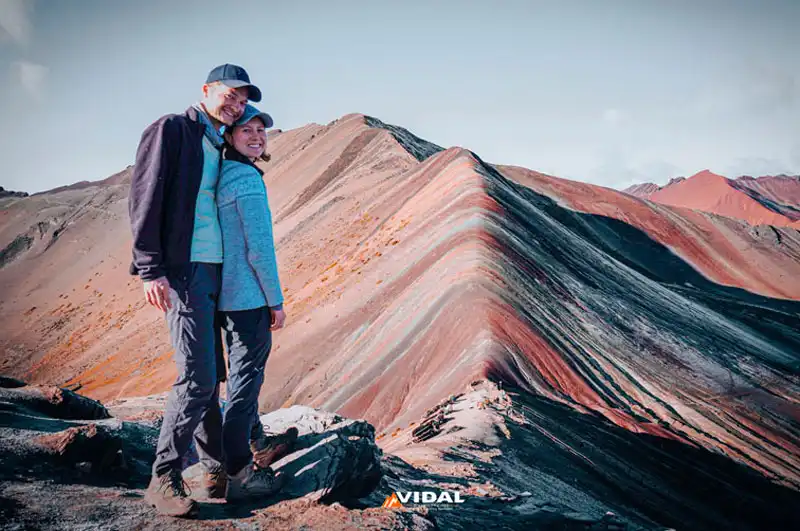 Rainbow Mountain in Peru
